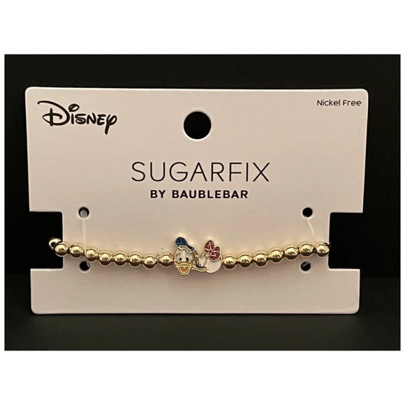 Disney Sugarfix By Baublebar Donald & Daisy Duck Stretch Bracelet - Picture 6 of 6